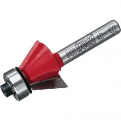 Freud Carbide 25D 1/4 In. Chamfer Bit With Bearing Pilot