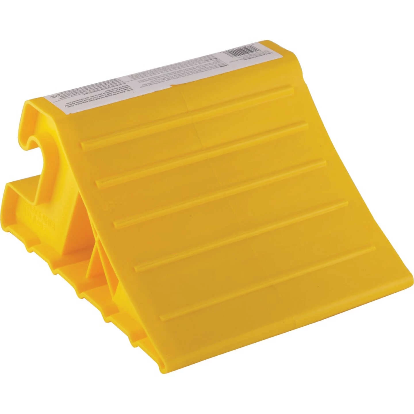Camco Yellow Polypropylene Super RV Wheel Chock 4 Camco Yellow Polypropylene Super RV Wheel Chock - Image 2