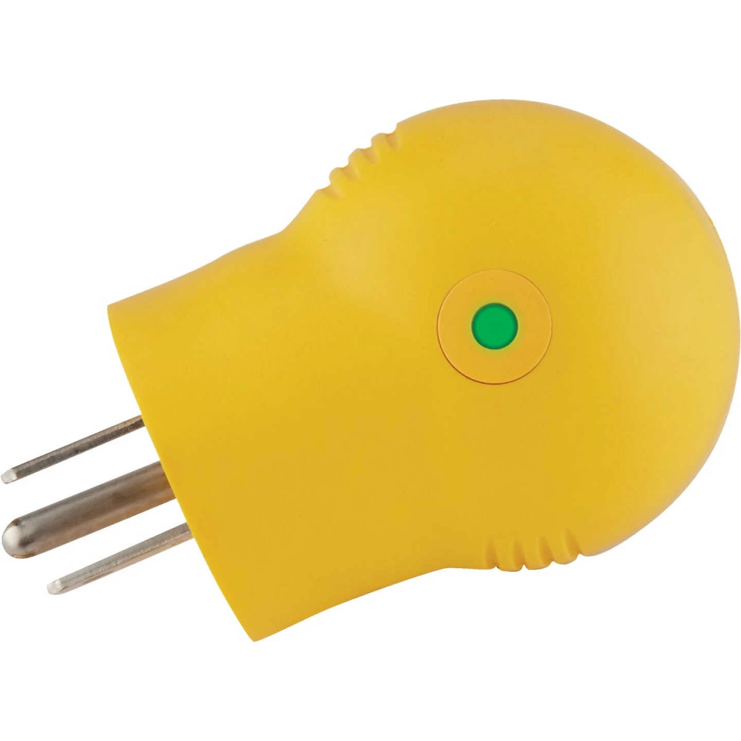 Camco Power Grip 15A Male To 30A Female 90 Deg RV Plug Adapter 4 Camco Power Grip 15A Male To 30A Female 90 Deg RV Plug Adapter - Image 2