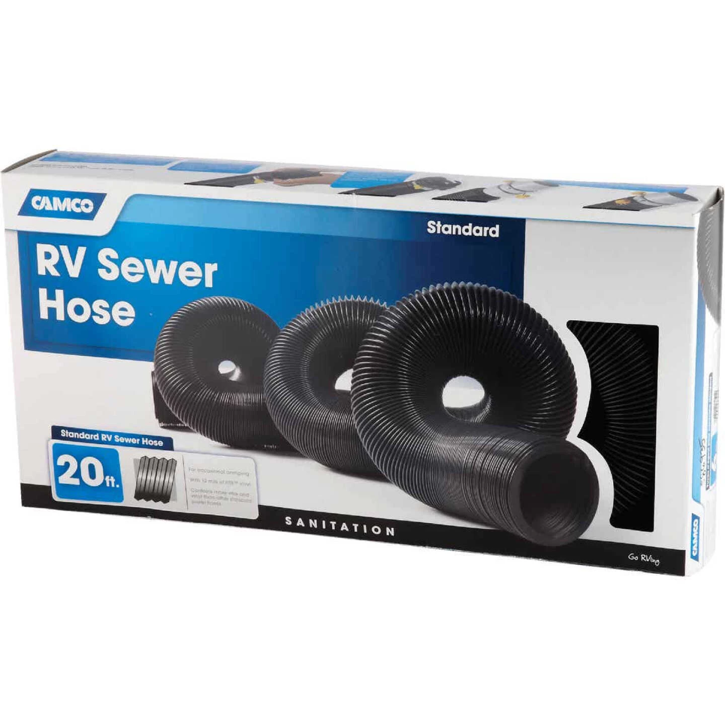 Camco 20 Ft. Standard RV Sewer Hose 5 Camco 20 Ft. Standard RV Sewer Hose - Image 3
