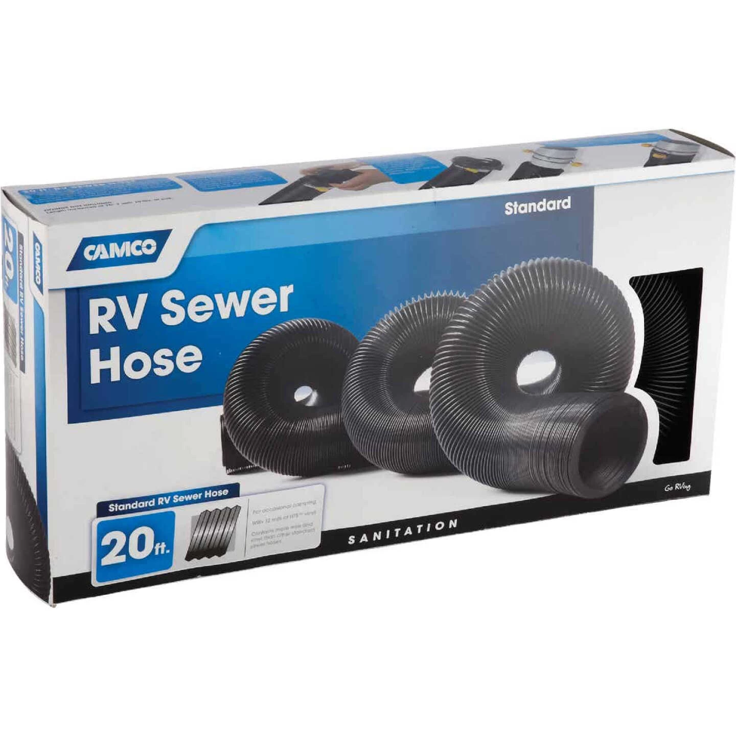 Camco 20 Ft. Standard RV Sewer Hose 4 Camco 20 Ft. Standard RV Sewer Hose - Image 2