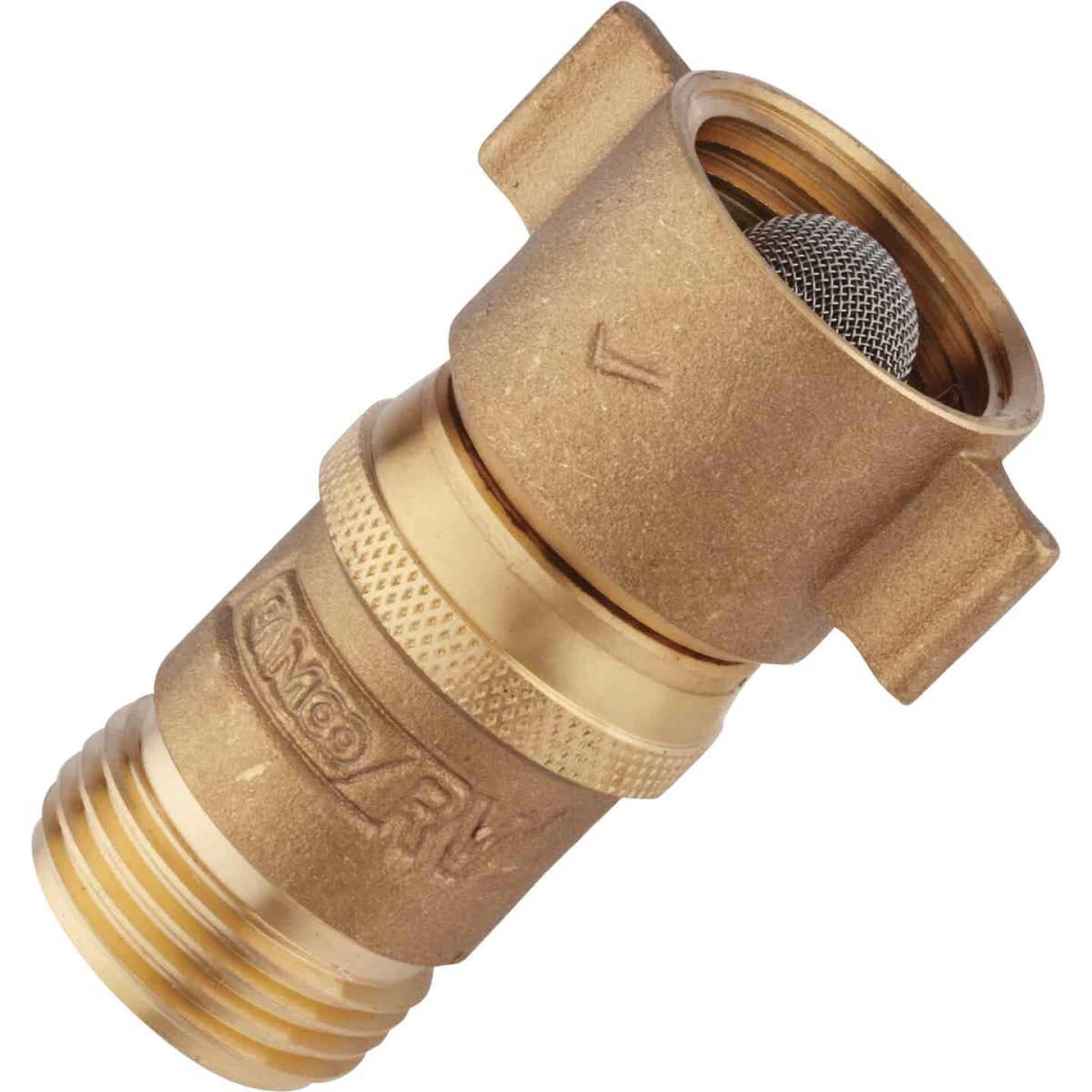 Camco 3/4 In. 40 - 50 Psi Brass RV Water Regulator 5 Camco 3/4 In. 40 - 50 Psi Brass RV Water Regulator - Image 3
