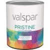 Valspar Pristine 100% Acrylic Paint & Primer Matte Interior Wall Paint, White, 1 Qt. -Valspar Online store ItemImage 771081 q5wzob f2wyts 86oq7p