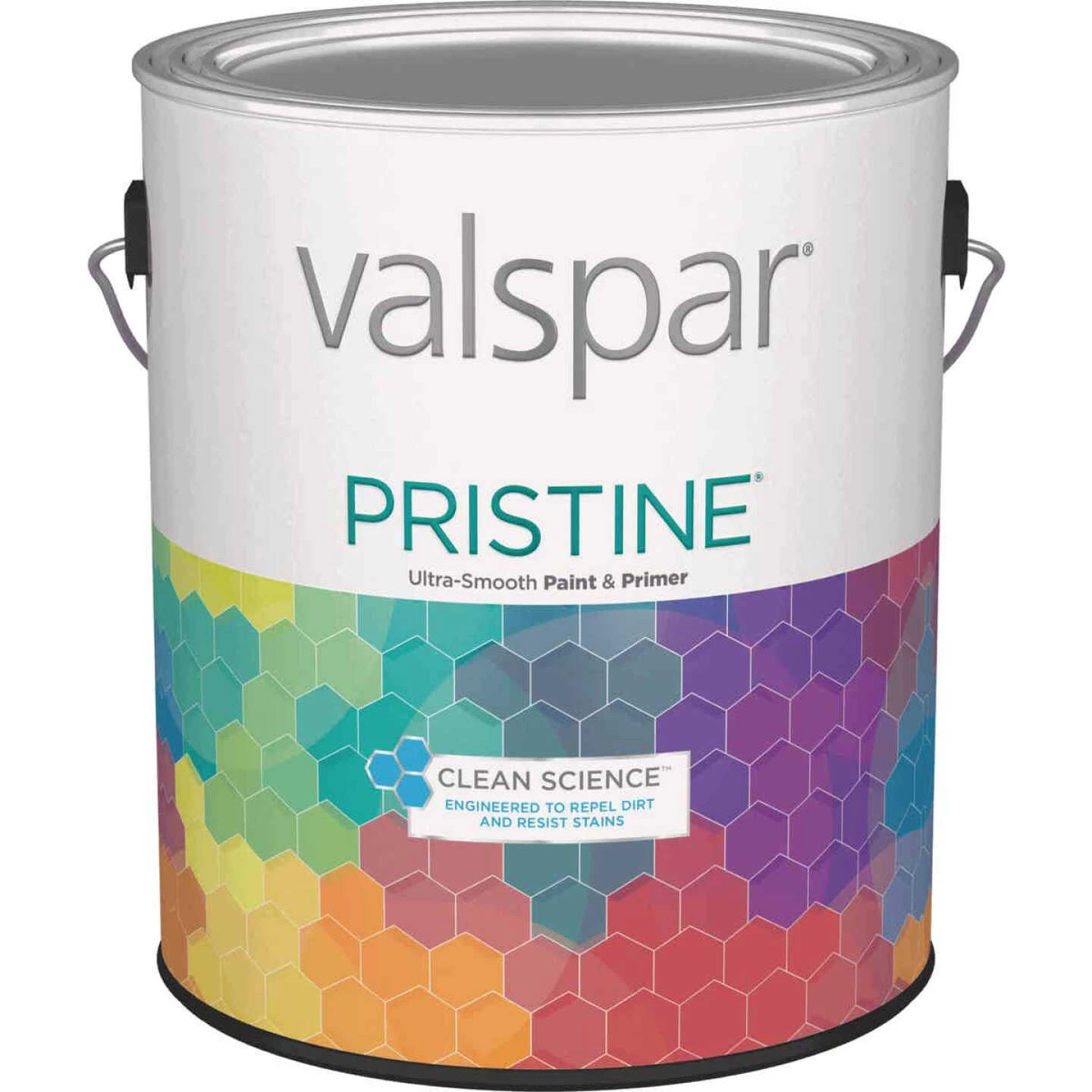Valspar Pristine 100% Acrylic Paint & Primer Semi-Gloss Interior Wall Paint, White, 1 Gal. 3 Valspar Pristine 100% Acrylic Paint & Primer Semi-Gloss Interior Wall Paint, White, 1 Gal.