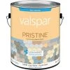 Valspar Pristine 100% Acrylic Paint & Primer Flat Exterior House Paint, Ultra White/Pastel Base, 1 Gal. -Valspar Online store ItemImage 771588 q5x03l 6ry7q0 50v352