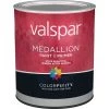 Valspar Medallion 100% Acrylic Paint & Primer Semi-Gloss Exterior House Paint, White, 1 Qt. -Valspar Online store ItemImage 773126 q5x1ay 3rw1fc e2a4qe