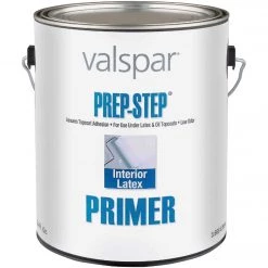 Valspar Prep-Step Interior Latex Wall Primer, White, 1 Gal.