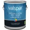 Valspar Medallion 100% Acrylic Paint & Primer Semi-Gloss Interior Wall Paint, White, 1 Gal. -Valspar Online store ItemImage 774116 q5x1i6 5vx808 az4tvn