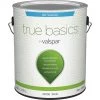 True Basics By Valspar Flat Exterior House Paint, 1 Gal., White
