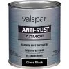 Valspar Anti-Rust Oil-Based Gloss Armor Rust Control Enamel, Black, 1 Qt. -Valspar Online store ItemImage 776080 q5x1uf 3jeodc e07f12