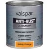 Valspar Oil-Based Gloss Anti-Rust Armor Safety Color Rust Control Enamel, Safety Orange, 1 Qt. -Valspar Online store ItemImage 776400 q5x1vt 8boys0 4bqkis