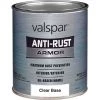 Valspar Anti-Rust Oil-Based Gloss Armor Rust Control Enamel, Clear Base, 1 Qt. -Valspar Online store ItemImage 776585 q5x1wn f330f4 9pgxq0
