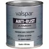 Valspar Anti-Rust Oil-Based Satin Armor Rust Control Enamel, White, 1 Qt. 1 Valspar Anti-Rust Oil-Based Satin Armor Rust Control Enamel, White, 1 Qt. -Valspar Online store ItemImage 781572 q5x2tf 9n0jhc 6ghtf9