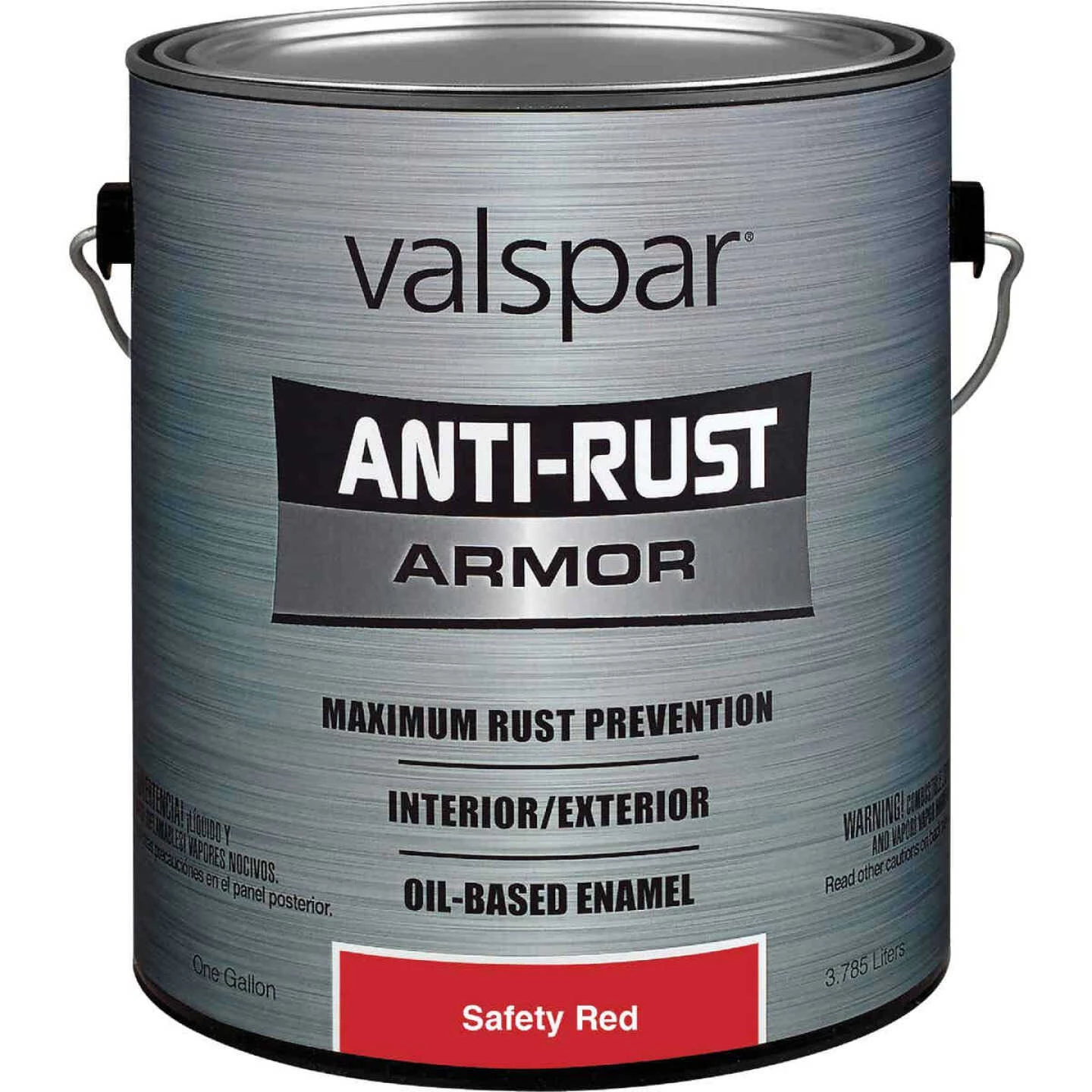 Valspar Oil-Based Gloss Anti-Rust Armor Safety Color Rust Control Enamel, Safety Red, 1 Gal. 3 Valspar Oil-Based Gloss Anti-Rust Armor Safety Color Rust Control Enamel, Safety Red, 1 Gal.
