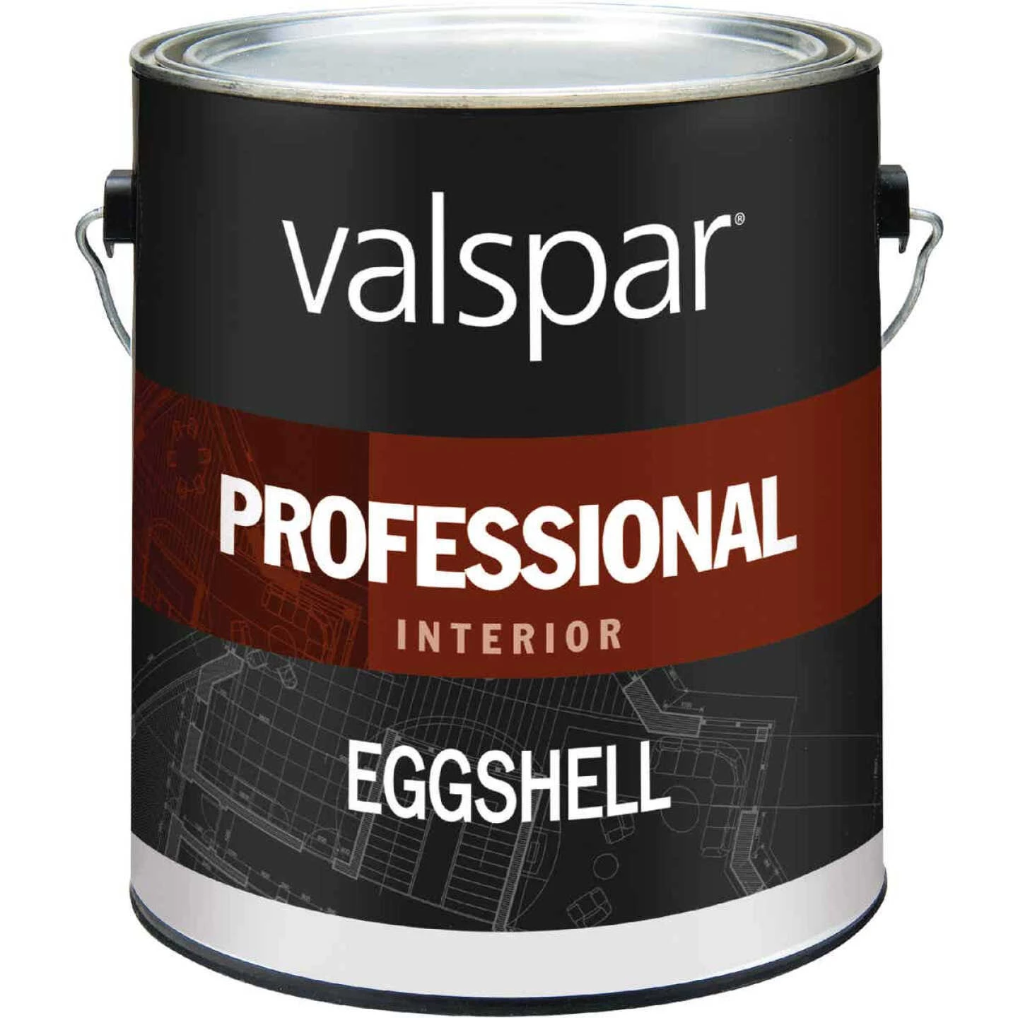 Valspar Professional Latex Eggshell Interior Wall Paint, High Hide White, 1 Gal. 3 Valspar Professional Latex Eggshell Interior Wall Paint, High Hide White, 1 Gal.