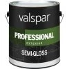 Valspar Professional 100% Acrylic Semi-Gloss Exterior House Paint, White, 1 Gal. 1 Valspar Professional 100% Acrylic Semi-Gloss Exterior House Paint, White, 1 Gal. -Valspar Online store ItemImage 793986 q5x54v 5xzq3s 7jtp35