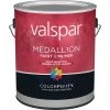 Valspar Medallion 100% Acrylic Paint & Primer Flat Exterior House Paint, Black, 1 Gal. 2 Valspar Medallion 100% Acrylic Paint & Primer Flat Exterior House Paint, Black, 1 Gal. -Valspar Online store ItemImage 794787 q5x5bg 6l80l4 52p2rw