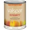Valspar Integrity Latex Paint And Primer Semi-Gloss Exterior House Paint, White, 1 Qt. 1 Valspar Integrity Latex Paint And Primer Semi-Gloss Exterior House Paint, White, 1 Qt. -Valspar Online store ItemImage 794830 q5x5bx 8q18fc bd11hz