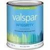 Valspar Integrity Latex Paint And Primer Satin Interior Wall Paint, White, 1 Qt. 2 Valspar Integrity Latex Paint And Primer Satin Interior Wall Paint, White, 1 Qt. -Valspar Online store ItemImage 797043 q5x5ng dueln4 chxgck